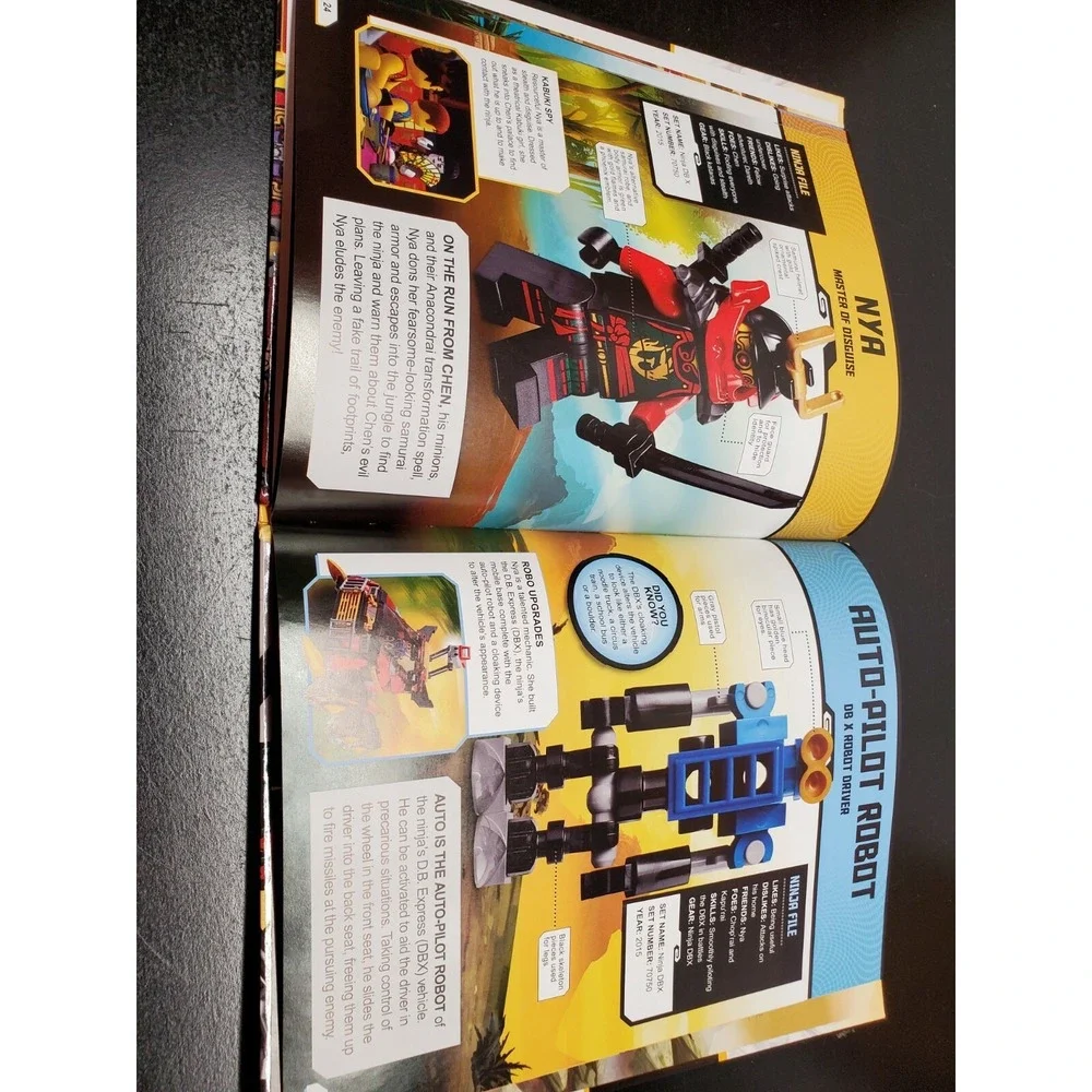 Lego Ninjango Ninja Vs. Master Chen Book‎